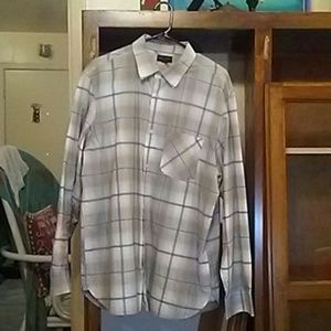 100% cotton button-down shirt